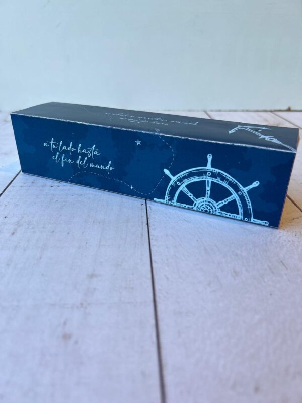 Caja Estuche Línea Nautica Feliz Día Papá pack x10 unidades